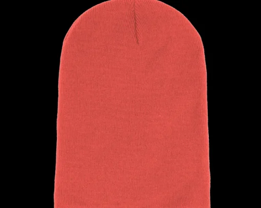 Long Beanies-Beechfield Coral Long Blank Beanie -