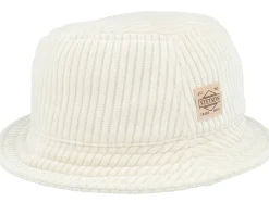 Buckets-Stetson Corduroy Jersey Wool White Bucket -