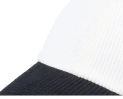 Hot Equip Corduroy Off /Black Dad Cap - White