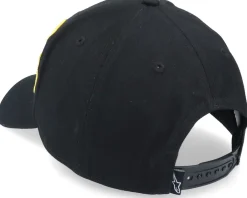 Motor-Alpinestars Corp Snap 2 Hat Black/Gold Adjustable -