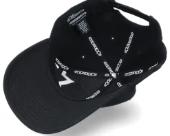 Adjustable-Alpinestars Corp Snap 2 Hat Black/White Flexfit -