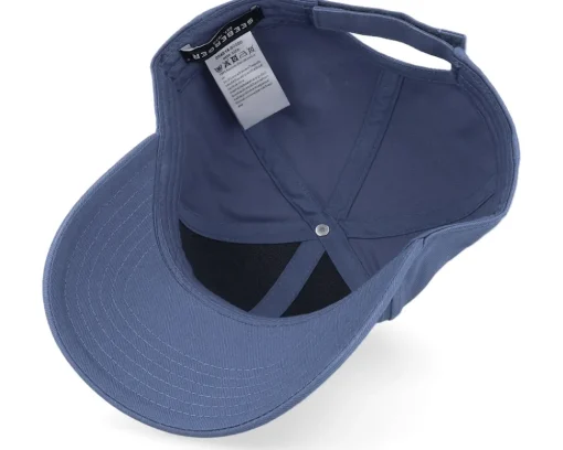 New Seeberger Cotton Fabric Baseball Cap Steel Blue Adjustable -