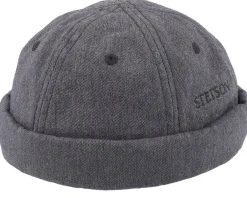 Discount Stetson Cotton Melange Black Docker -