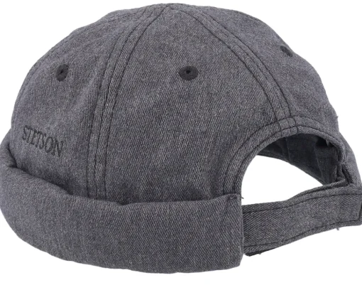 Discount Stetson Cotton Melange Black Docker -