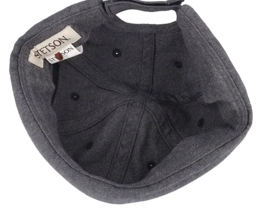 Discount Stetson Cotton Melange Black Docker -