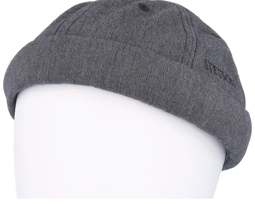 Discount Stetson Cotton Melange Black Docker -