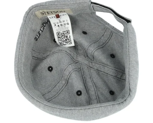 Clearance Stetson Cotton Melange Light Grey Docker -