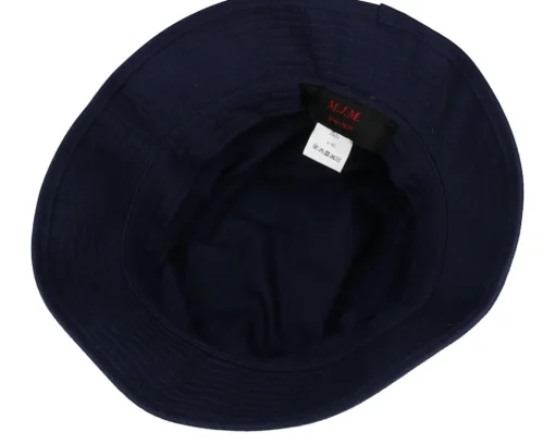 Outlet MJM Hats Cotton Mix Recycled Pet Navy Bucket - Blue