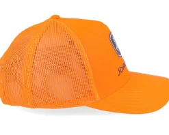 Trucker-John Deere Cotton Twill Blaze Orange Trucker -