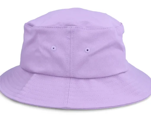 Buckets-Flexfit Cotton Twill Lilac Bucket -