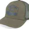 Trucker-John Deere Cotton Twill Mesh Cap Olive Trucker -