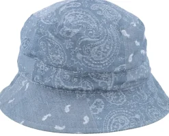 Buckets-Stetson Cotton/Linen Blue Bucket -