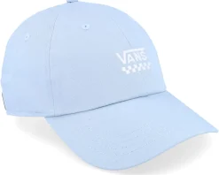 Skate-Vans Court Side Curved Bill Jockey Dusty Dad Cap - Blue