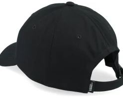 Dad Cap | Skate-Vans Court Side Curved Bill Jockey Dad Cap - Black