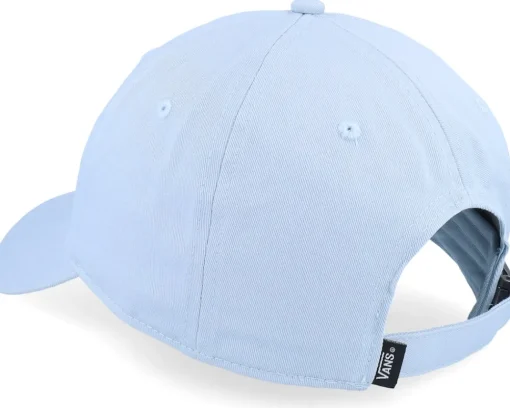 Skate-Vans Court Side Curved Bill Jockey Dusty Dad Cap - Blue