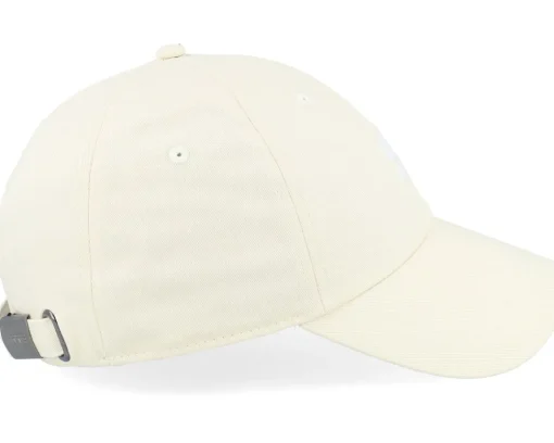 Dad Cap-Vans Court Side Curved Bill Jockey Almond Oil Dad Cap - Beige