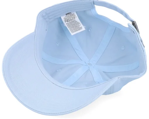 Skate-Vans Court Side Curved Bill Jockey Dusty Dad Cap - Blue
