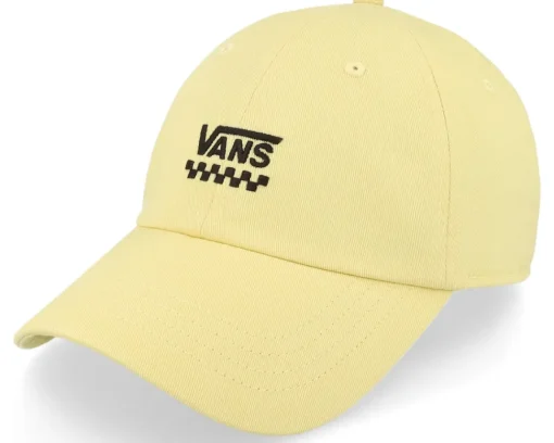 Dad Cap | Skate-Vans Court Side Curved Bill Jockey Dad Cap - Black