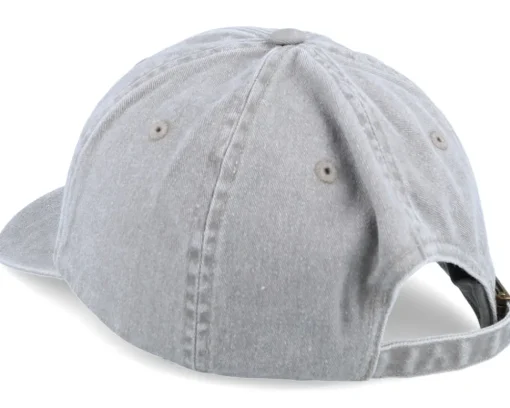 New Wild Spirit Crane Embroidery Grey Dad Cap -