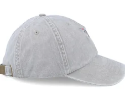 New Wild Spirit Crane Embroidery Grey Dad Cap -