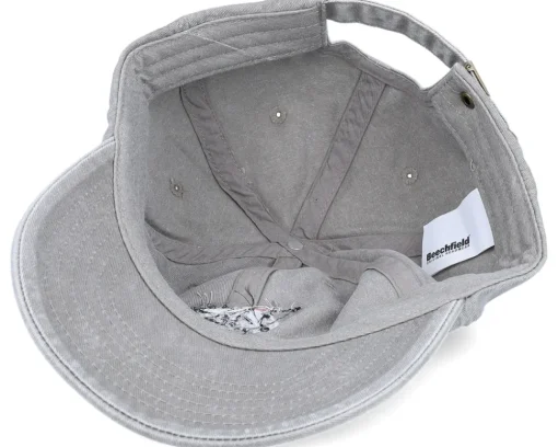 New Wild Spirit Crane Embroidery Grey Dad Cap -