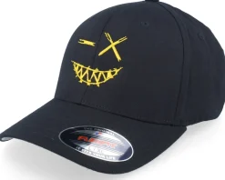 Flexfit-Iconic Crazy Smiley Yellow/Black Flexfit -