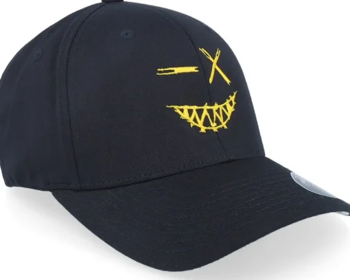 Flexfit-Iconic Crazy Smiley Yellow/Black Flexfit -