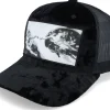 Trucker | Velvet Caps-Calza Pennello Creation Of Adam Velvet Black A-frame Trucker -