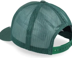 Trucker-Brixton Crest X Medium Profile Mesh Cap Trekking Green Trucker -