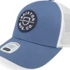 Trucker-Brixton Crest X Mesh Cap Dark Denim/White A-Frame Trucker -