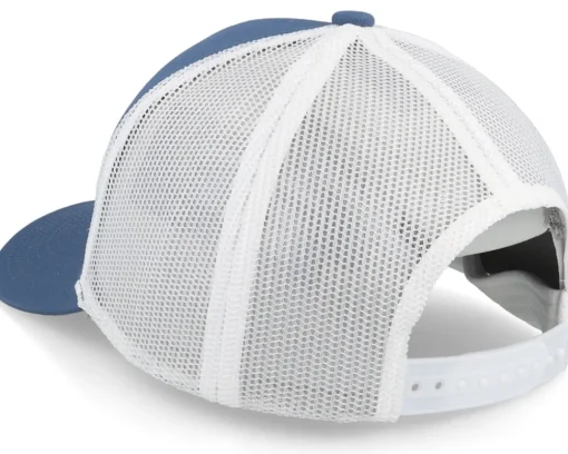 Organic Caps-Brixton Crest X Mesh Joe /White Trucker - Blue