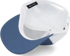 Organic Caps-Brixton Crest X Mesh Joe /White Trucker - Blue