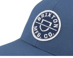 Organic Caps-Brixton Crest X Mesh Joe /White Trucker - Blue