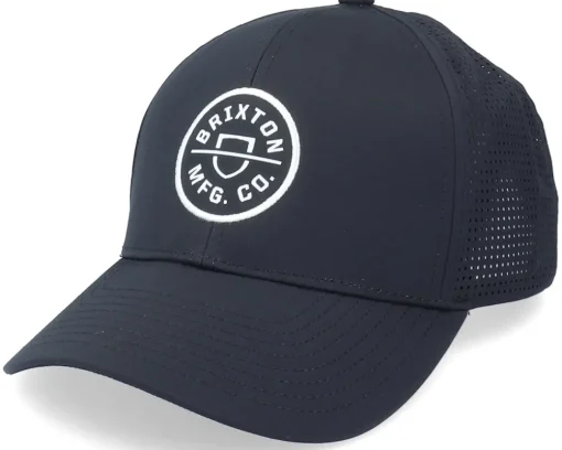 Organic Caps-Brixton Crest X Mesh Joe /White Trucker - Blue