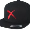 Snapback-Iconic Cross Black Snapback -
