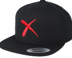 Snapback-Iconic Cross Black Snapback -