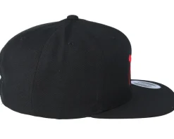 Snapback-Iconic Cross Black Snapback -