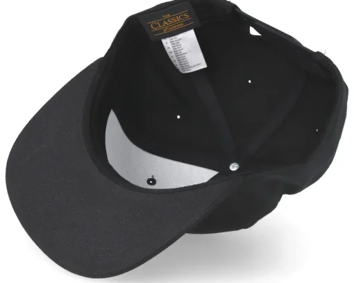 Snapback-Iconic Cross Black Snapback -