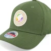Adjustable-Hatstore Crown Badge Sand/Rainbow Olive 110 Adjustable -