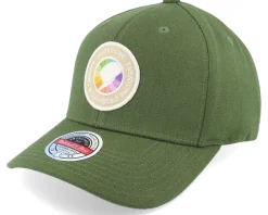 Adjustable-Hatstore Crown Badge Sand/Rainbow Olive 110 Adjustable -
