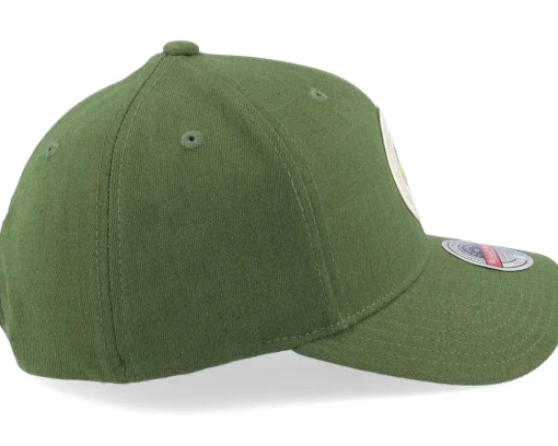 Adjustable-Hatstore Crown Badge Sand/Rainbow Olive 110 Adjustable -