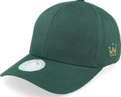 Adjustable-Iconic Crown Side Embroidered Moss Green Adjustable -