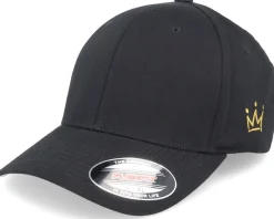Outlet Iconic Crown Side Emroidered Black Flexfit -