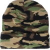 Cuff Beanies-Beechfield Cuffed Jungle Camo Beanie -