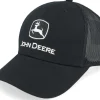 Best John Deere Current Embroidery Black Trucker -