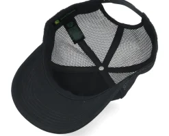 Best John Deere Current Embroidery Black Trucker -