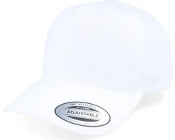 Adjustable-Yupoong Curved A-Frame Adjustable - White