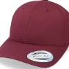 Sale Yupoong Curved Classic Maroon Adjustable -