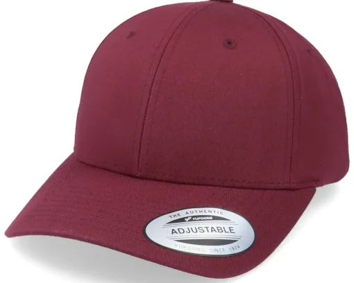Sale Yupoong Curved Classic Maroon Adjustable -