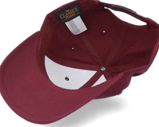 Sale Yupoong Curved Classic Maroon Adjustable -